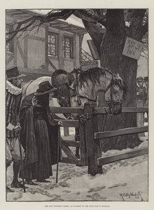 Het Verloren Paard van de Soldaat, een Incident van de Burgeroorlog in Engeland