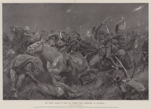 De nachtelijke aanval van de 19e Huzaren nabij Lydenburg op 7 november
