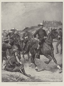 De Spaans-Amerikaanse crisis, typen van het Amerikaanse leger in campagne-uniform