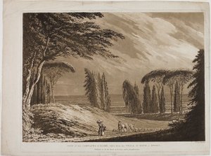 Uitzicht op de Campagna van Rome door Richard Cooper II
