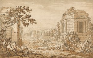 Klassiek landschap door Richard Cooper the Younger