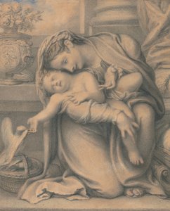 Madonna en Kind door Richard Cosway