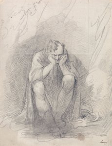 Timon van Athene Voor Zijn Grot door Richard Cosway