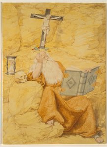 Een kluizenaar door Richard Dadd