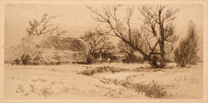 Oude Boerderij Hofweg, Dulwich door Richard Davidson Winter