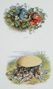 Klimmen en rusten, illustraties uit 