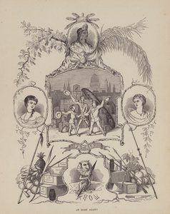 Pagina uit De Amerikaanse Tour van de heren Brown, Jones en Robinson door Richard Doyle