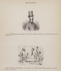 Pagina uit De Amerikaanse Tour van de heren Brown, Jones en Robinson door Richard Doyle