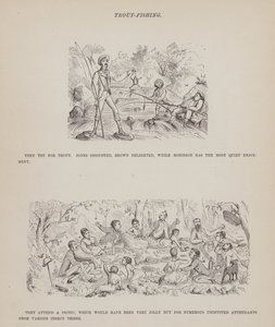Pagina uit De Amerikaanse Tour van de heren Brown, Jones en Robinson