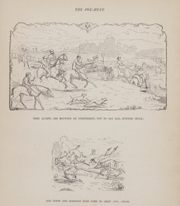 Pagina uit The American Tour of Messrs Brown, Jones and Robinson (gravure)