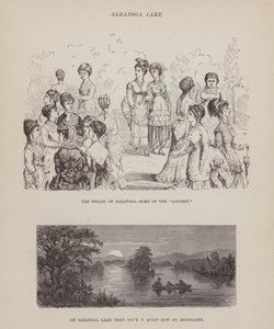 Pagina uit The American Tour of Messrs Brown, Jones and Robinson (gravure)