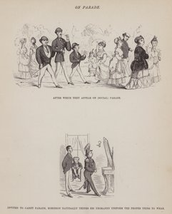 Pagina uit The American Tour of Messrs Brown, Jones and Robinson (gravure)