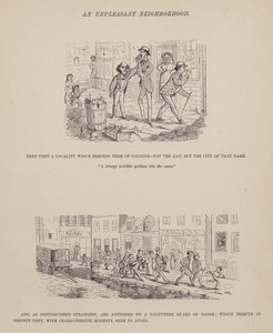 Pagina uit The American Tour of Messrs Brown, Jones and Robinson (gravure)