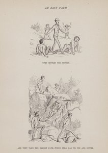 Pagina uit De Amerikaanse Tour van de heren Brown, Jones en Robinson