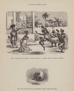 Pagina uit The American Tour of Messrs Brown, Jones and Robinson door Richard Doyle