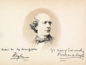 Portret van Richard Doyle door Richard Doyle