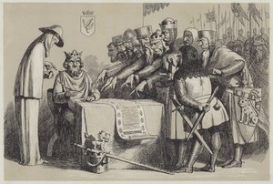 Ondertekening van de Magna Charta