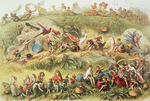 Triomfantelijke Mars van de Elfenkoning door Richard Doyle