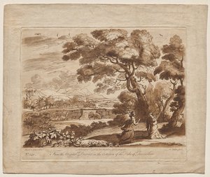 Landschap, Plaat Nr. 140 door Richard Earlom