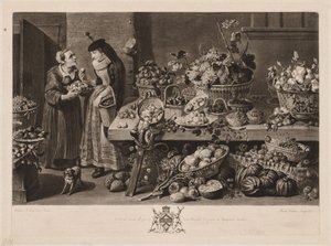 De Vier Markten: De Fruitmarkt, 1775