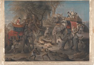 Tijgerjacht in de Oost-Indië door Richard Earlom