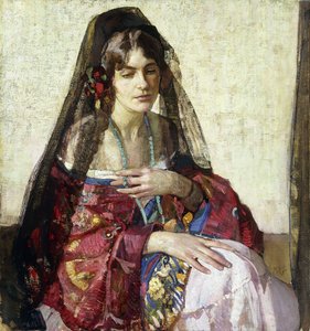 Zwarte Mantilla