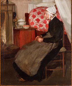 Oude Nederlandse vrouw