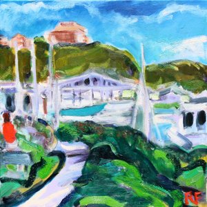 Botenhuis, Vallejo, 2018 door Richard Fox