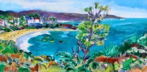 Crescent Bay, Laguna Beach, 2018 door Richard Fox