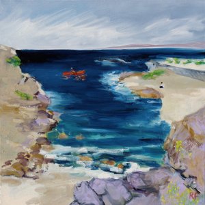 Kajakker, Monterey Bay, 2019 door Richard Fox