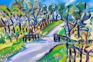 De Weg Op Lopen door Richard Fox