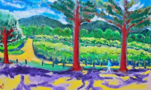 Wijnland, 2017 door Richard Fox