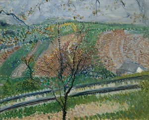 Tracé van de tandradbaan naar de Kahlenberg