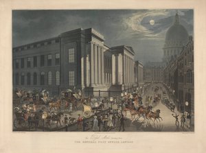 Koetsen: De Koninklijke Post vertrekt vanaf het Hoofdpostkantoor, Londen