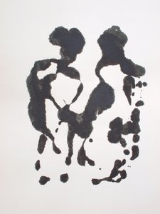 Zonder titel, 2010 (monotype) door Richard Green