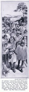 De Boerenopstand, Jack Straw en Wat Tyler, ca. 1950 door Richard Henry Brock