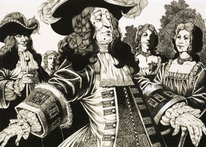 Beau Nash heerst over de modieuze wereld van Bath door Richard Hook
