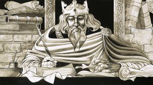 Koning Alfred was een fervent geleerde