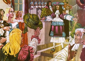 Koning Karel II door Richard Hook