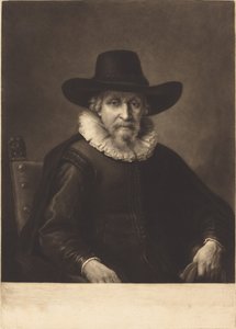 De Burgemeester door Richard Houston after Rembrandt van Rijn