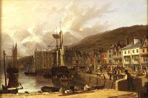 Uitzicht op Dartmouth, Devon