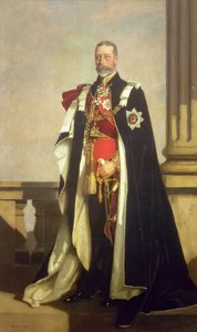 Portret van Zijne Majesteit George V (1865-1936)