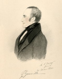 Charles Greville, 1840 door Richard James Lane