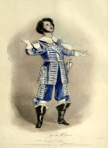 I Puritani met Giovanni Rubini als Arturo (creëerde de rol) uit de eerste productie in Parijs, Théâtre-Italien