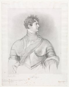 De koning, George IV van Groot-Brittannië door Richard James Lane