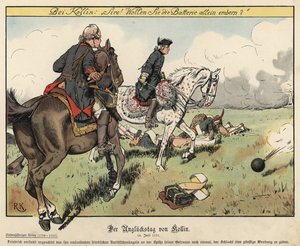 Frederik de Grote bij de Slag om Kolin
