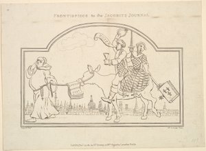 Frontispice van The Jacobites Journal door Richard Livesay