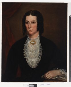 Portret van Sarah Scarvell, geboren Redmond