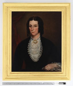 Portret van Sarah Scarvell, geboren Redmond, 1855
