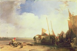 Kustscène in Picardië, c.1826